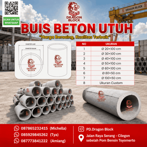 Buis Beton utuh