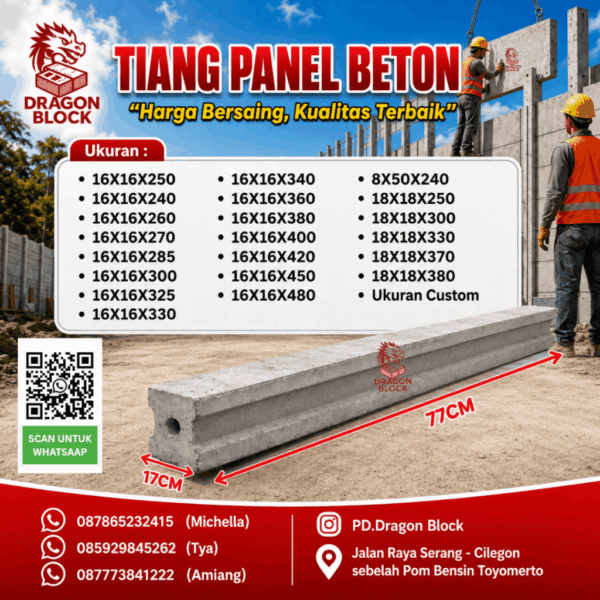 Pagar Panel Beton