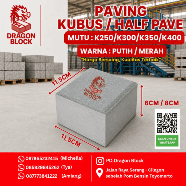 Paving Kubus / Half Pave